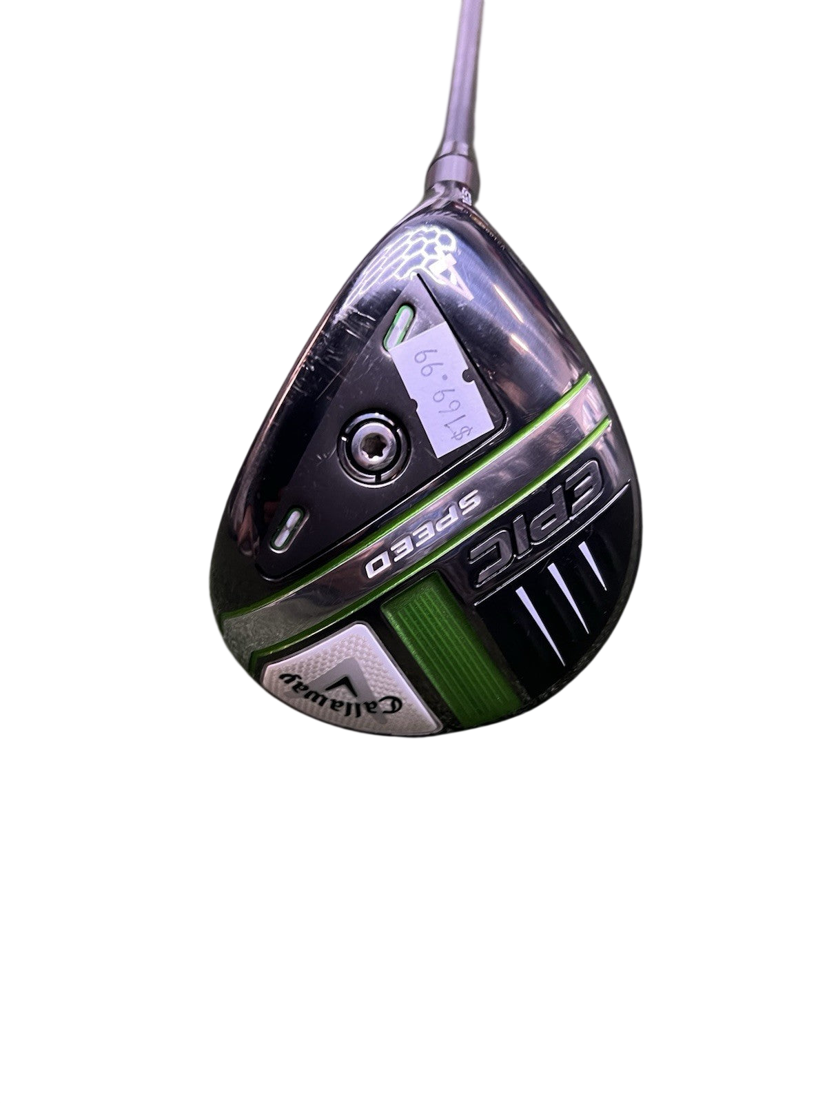 Callaway Epic Speed 4 Wood 16.5 Degree With Hzrdus Smoke Green Regular Flex Shad