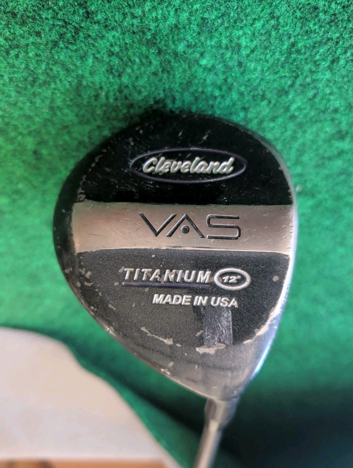 Cleveland VAS Titanium 12° Golf Club Driver  Med  Flex Graphite Shaft RH