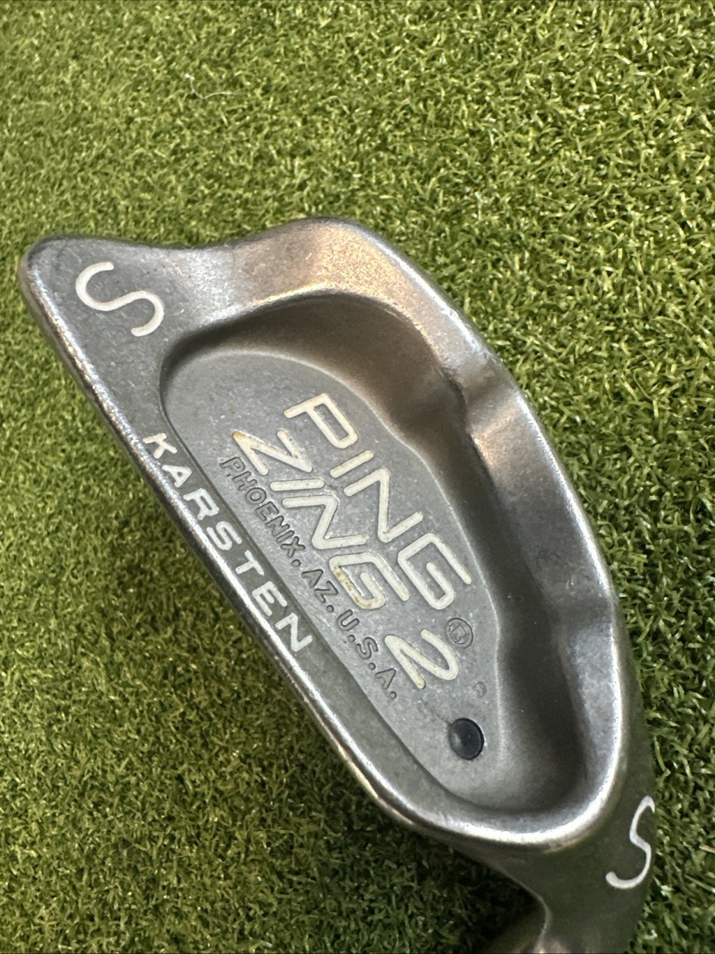 Ping Sing 2 Sand Wedge Right Hand Regular Flex Black Dot 