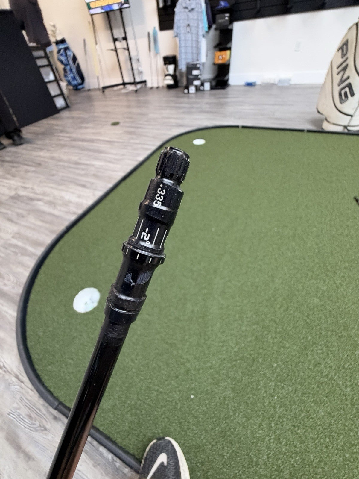 Tensei AV Series White 65 Stiff Flex Shaft With Taylormade Tip 