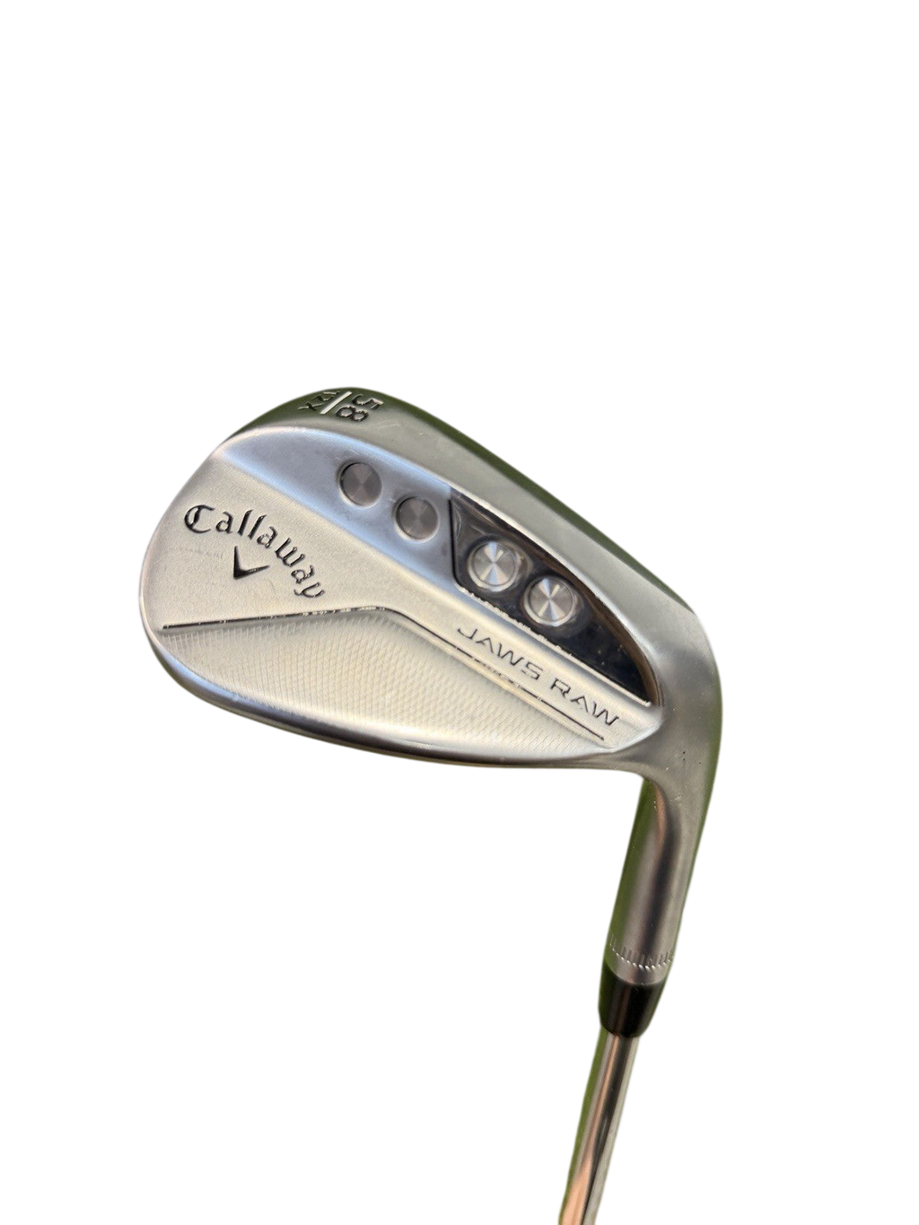 Callaway Jaws Raw 58° Lob Wedge X Grind 12 Bounce Right-Handed Steel Shaft Wedge