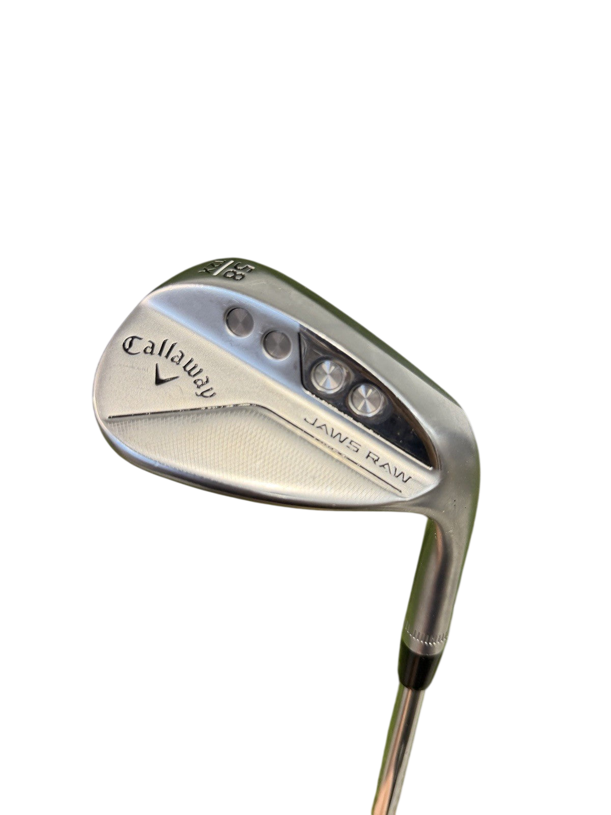 Callaway Jaws Raw 58° Lob Wedge X Grind 12 Bounce Right-Handed Steel Shaft Wedge