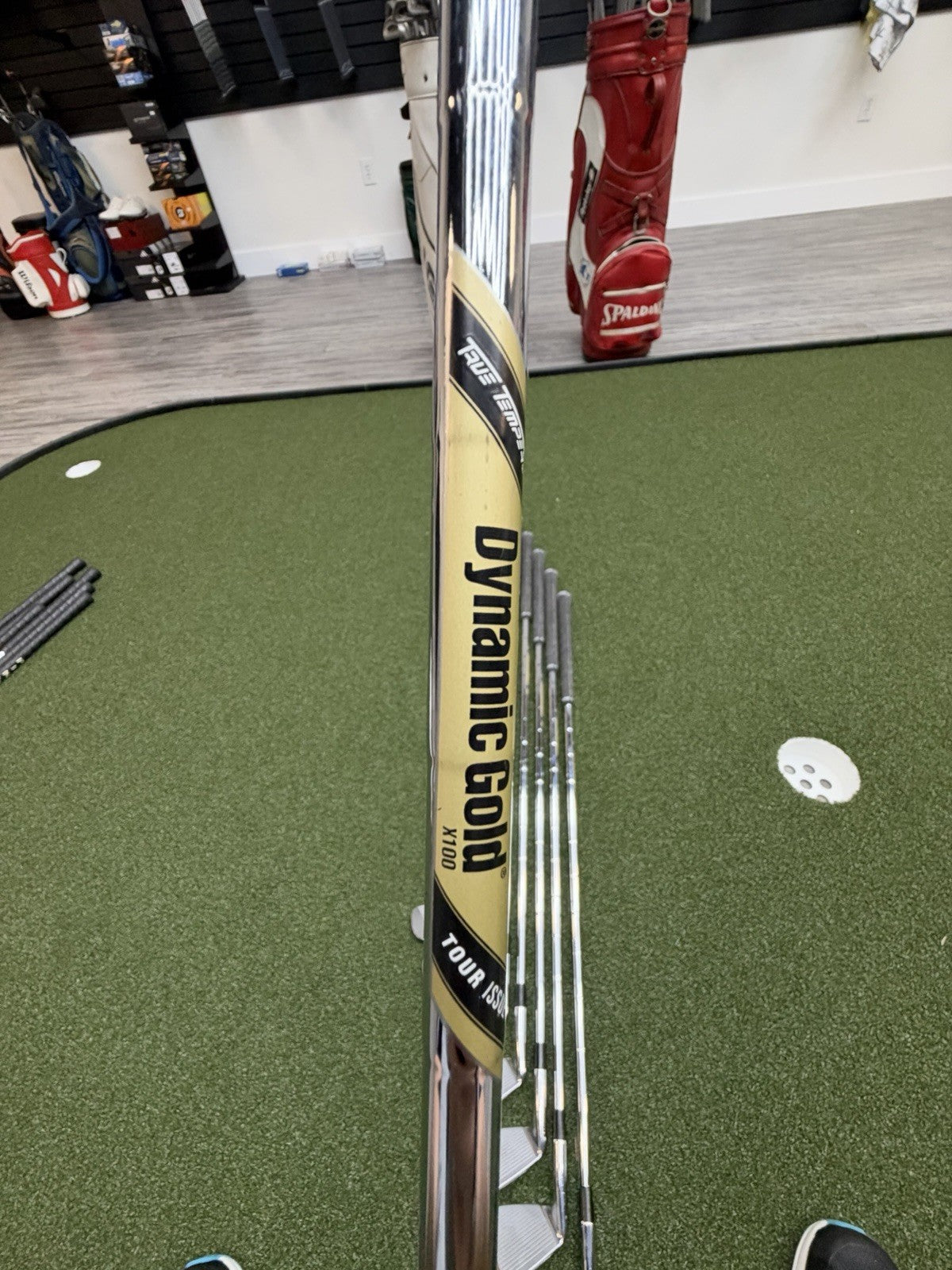 Taylormade P7TW Irons (3-P) With Dynamic Gold X100 Shafts