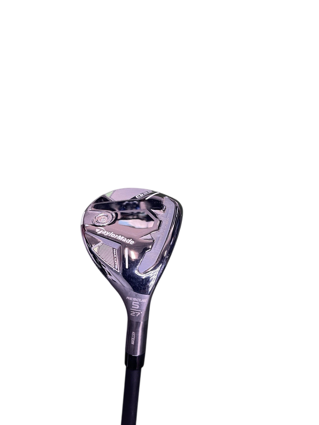 TaylorMade Qi35 Max Lite Rescue 5 Hybrid RH 27° Vanquish 5 R2 Senior Flex Shaft