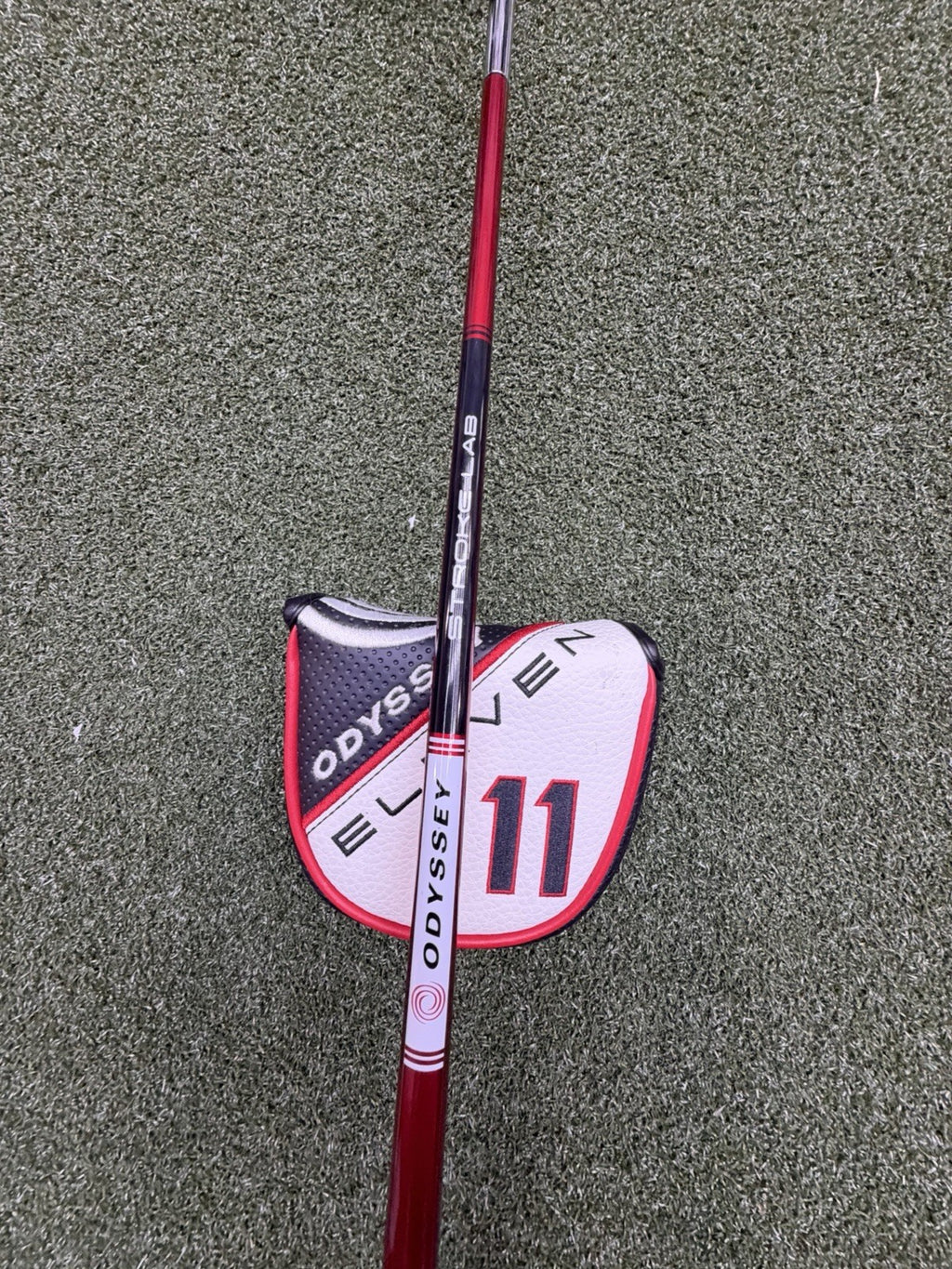 Odyssey Eleven Tour Lined Double Bend 35” Putter W HC