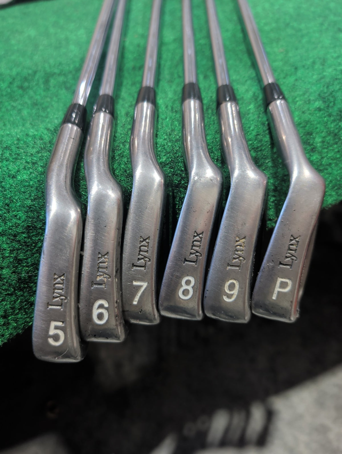 Lynx Parallax Irons. 5-PW. Regular Flex. Right Handed