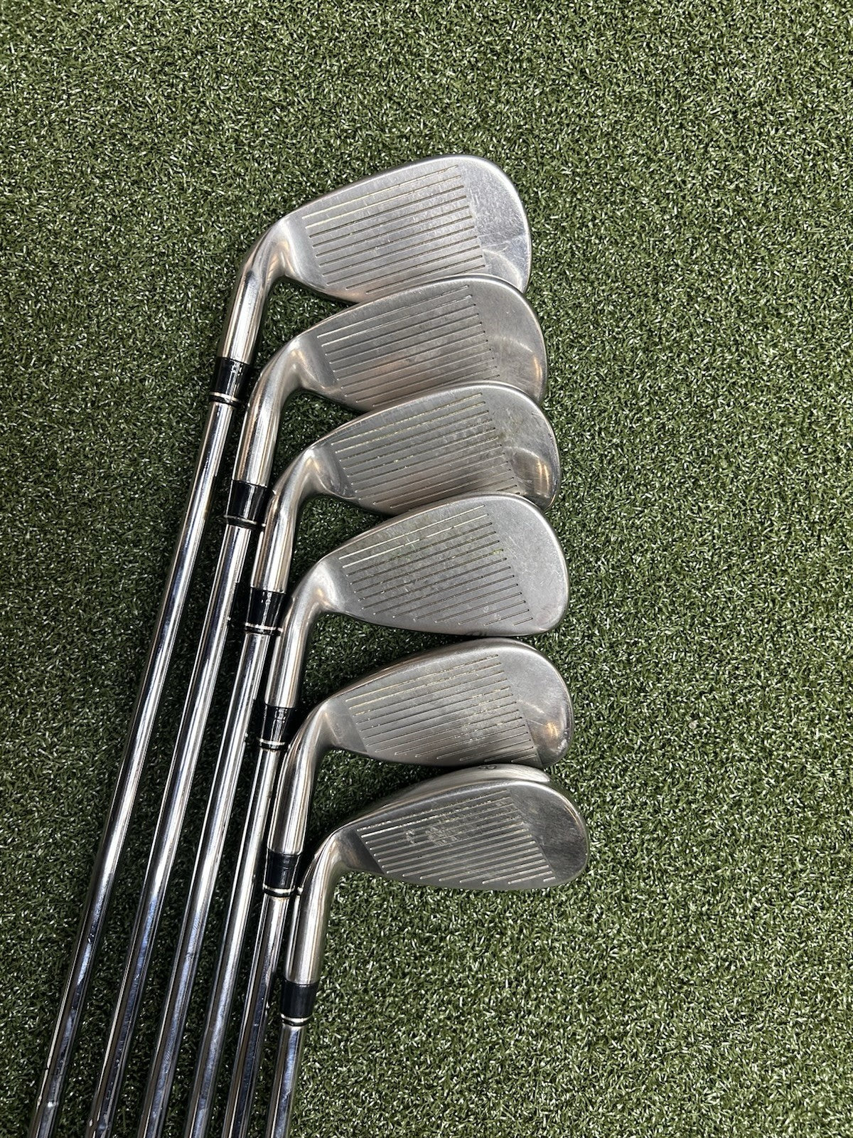 Taylormade RAC OS Irons Golf Clubs 5-PW Metal Regular Steel Mens RH