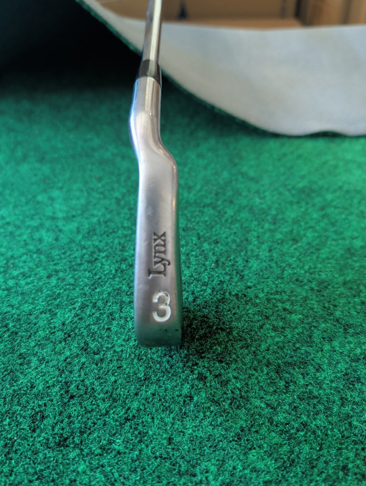 Lynx Parallax 3 Iron Regular Flex Steel Shaft RH Made in USA Single