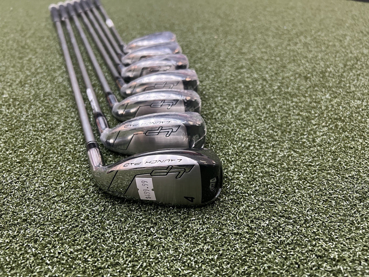Wilson Staff Launch Pad Iron Set 4-P With Recoil 460 Senior Flex Shafts