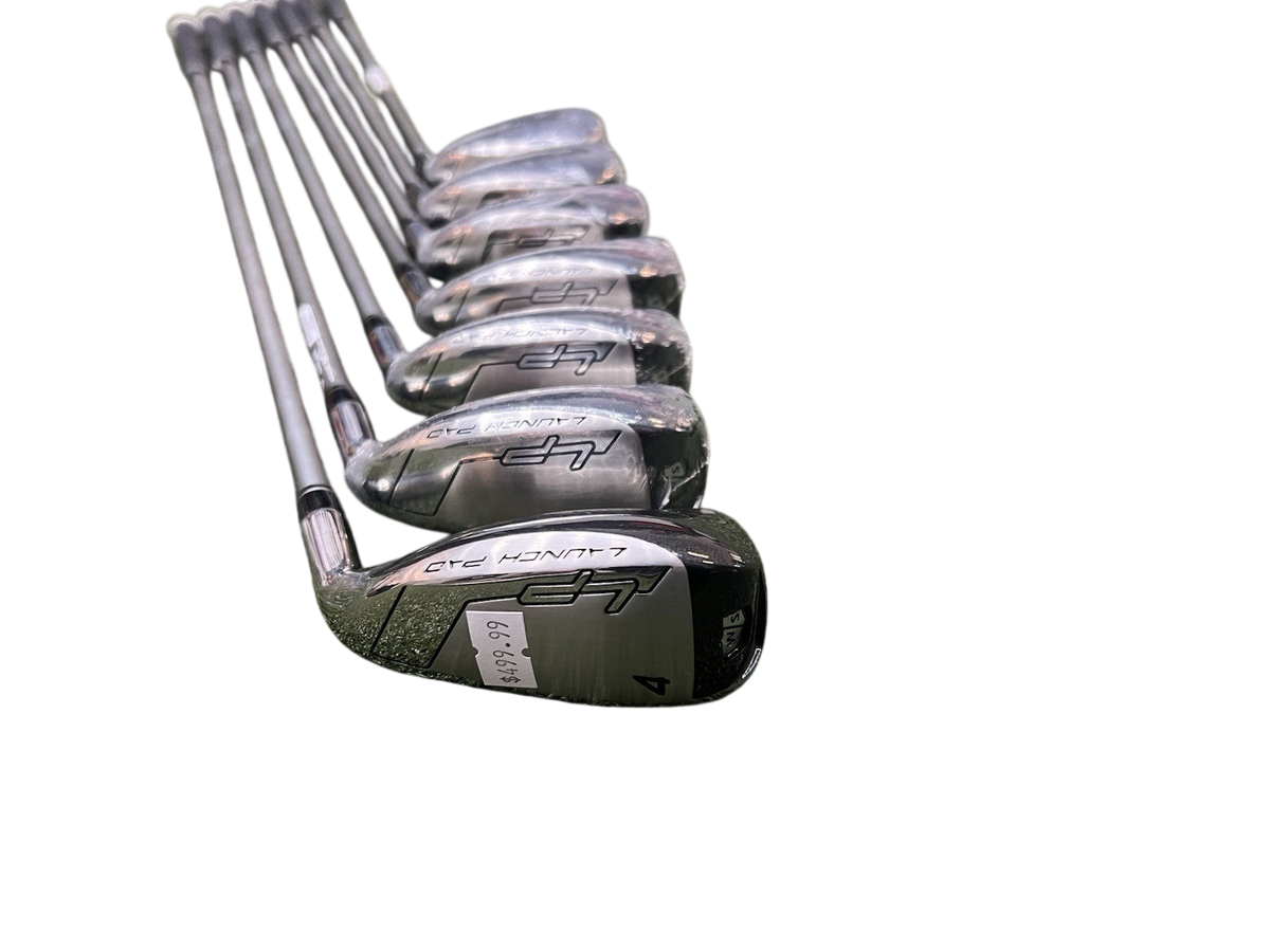 Wilson Staff Launch Pad Iron Set 4-P With Recoil 460 Senior Flex Shafts
