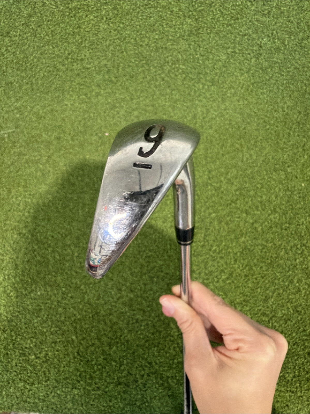 Wilson D9 9 Iron Only Left Handed Regular Flex KBS Max Ultralite Shaft