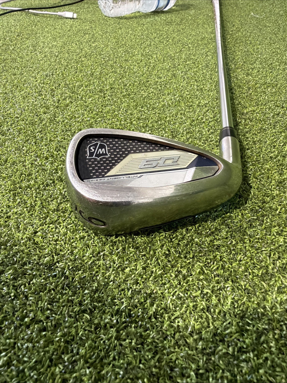 Wilson D9 9 Iron Only Left Handed Regular Flex KBS Max Ultralite Shaft