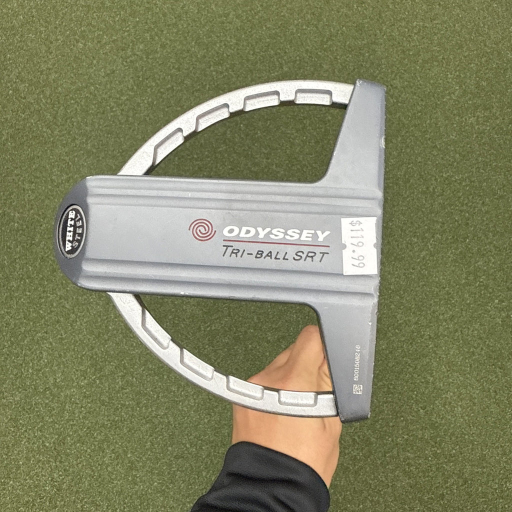 Odyssey White Steel Tri-Ball SRT Putter Right Hand 34.5”