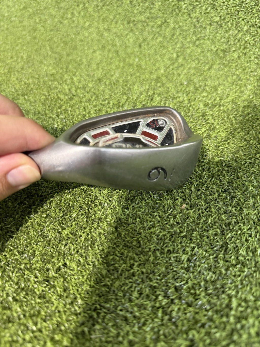 Used Right Handed Ping G15 9 Iron Green Dot Regular Flex Graphite Golf Club