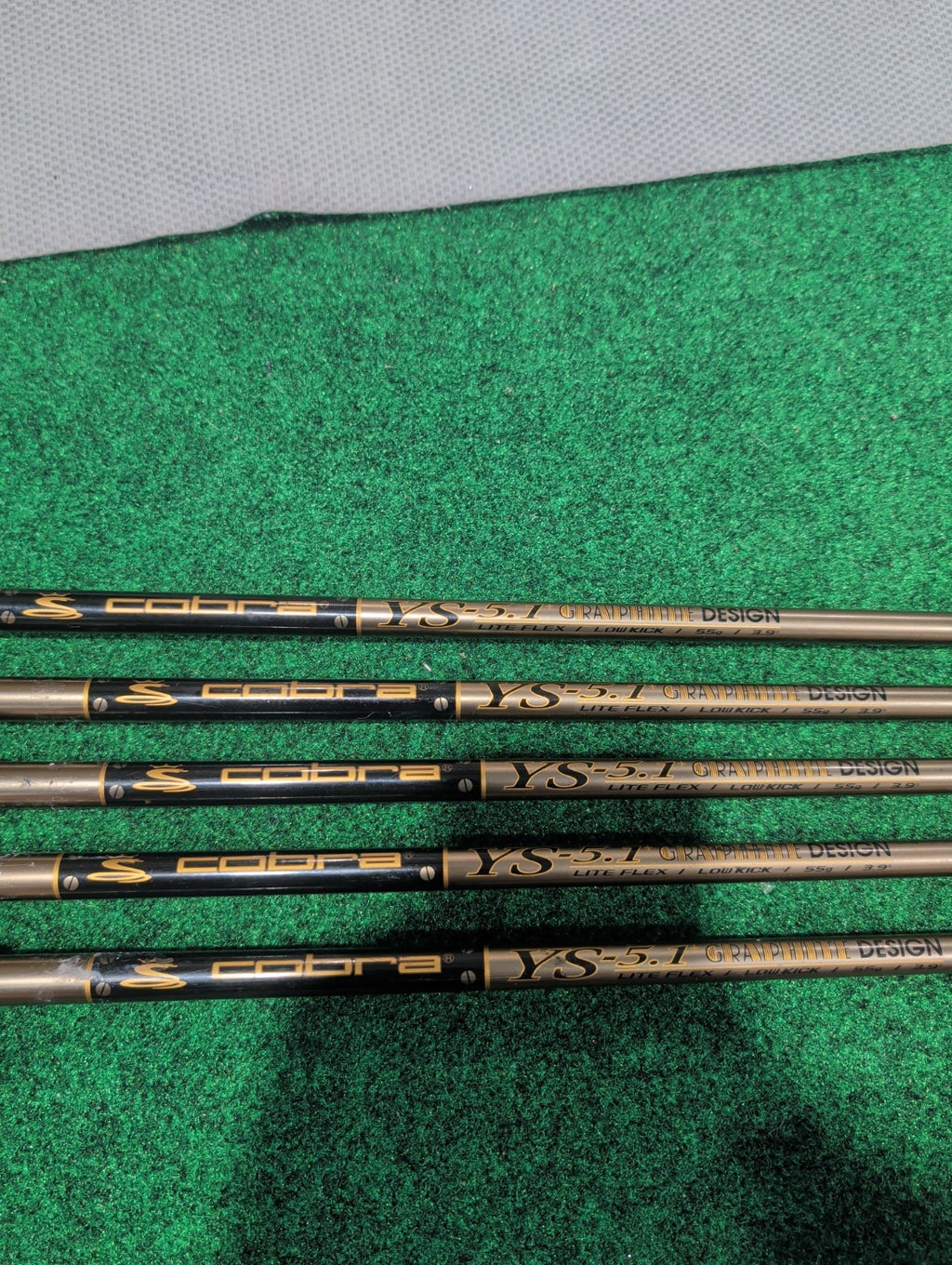 King Cobra S9 6-PW. 55g Lite Flex. Right Handed