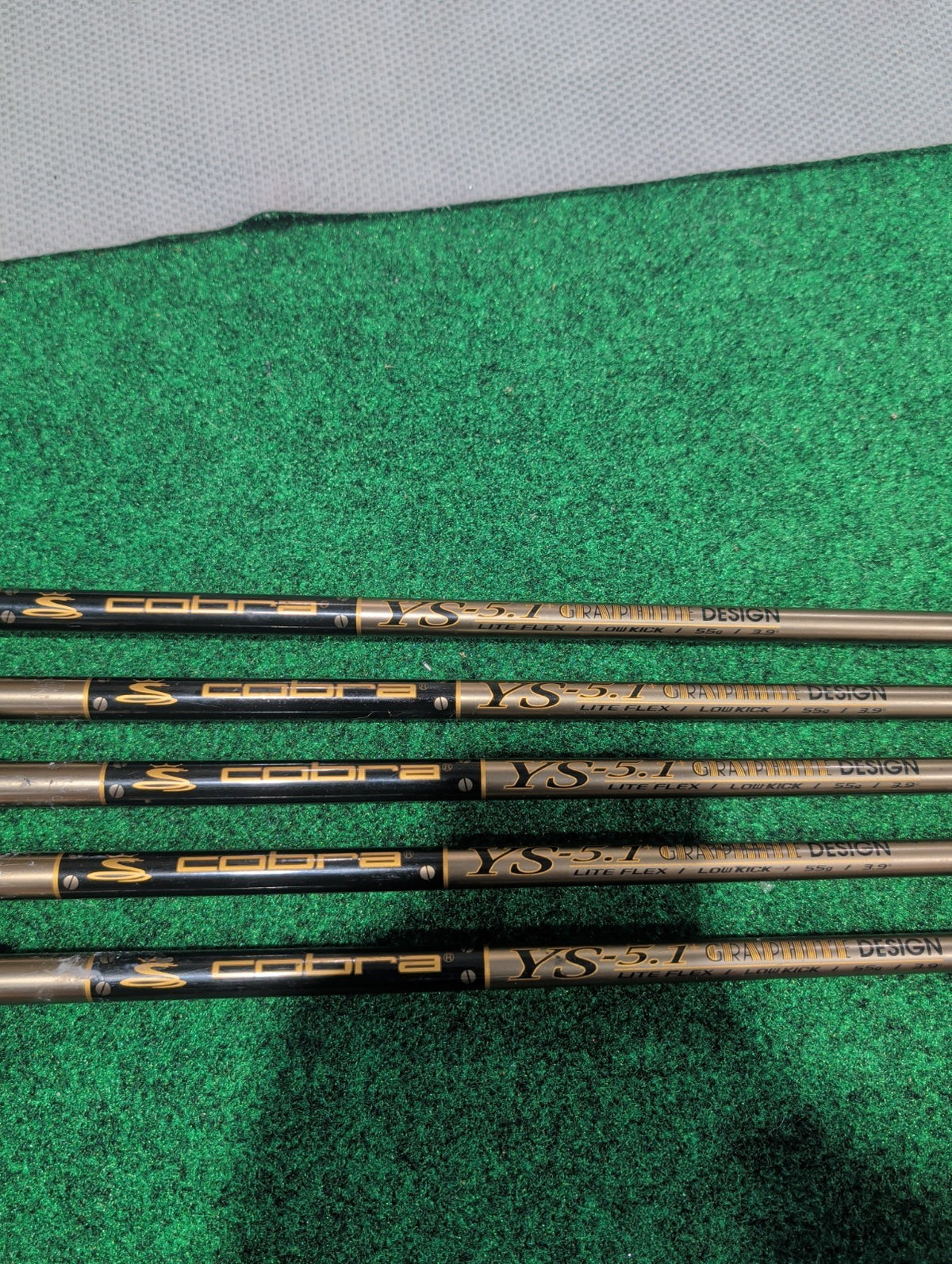 King Cobra S9 6-PW. 55g Lite Flex. Right Handed