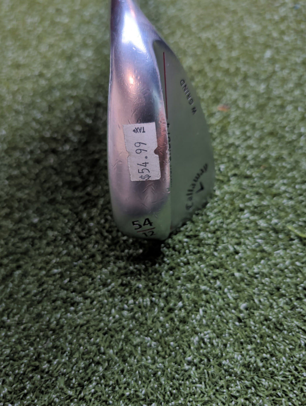 Callaway Mack Daddy 4 Wedge 54° 12W. 65g Graphite Wedge Flex Shaft