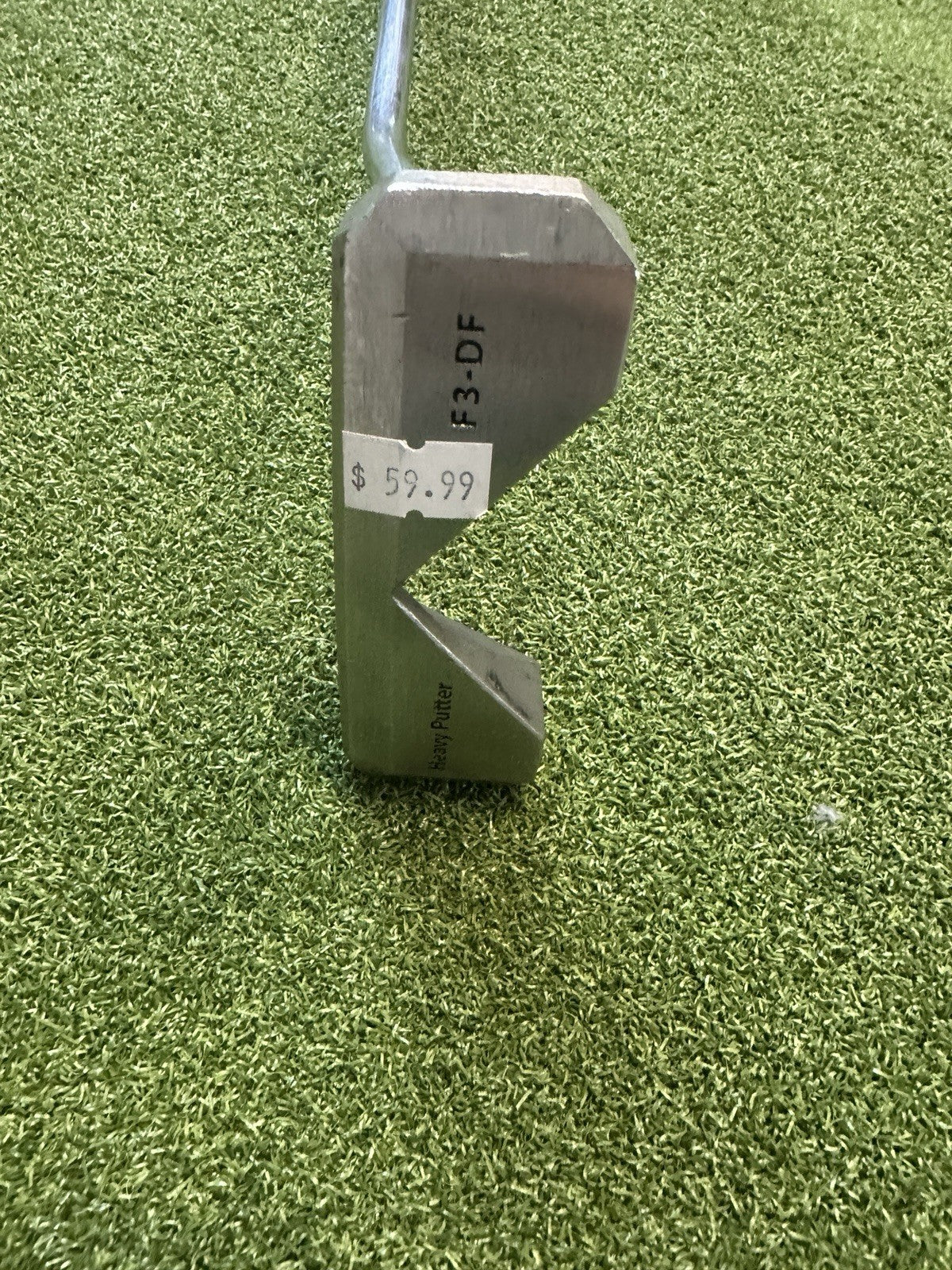 Boccieri Golf F3-D3 Heavy Putter 39” Counter Balance Super Stroke Flats 17 Grip