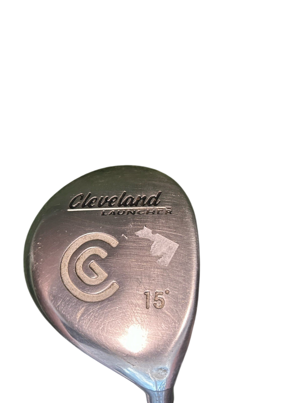 Used RH Mens Cleveland Launcher 15* 3 Wood Titanium Xtra Stiff Dynamic Gold