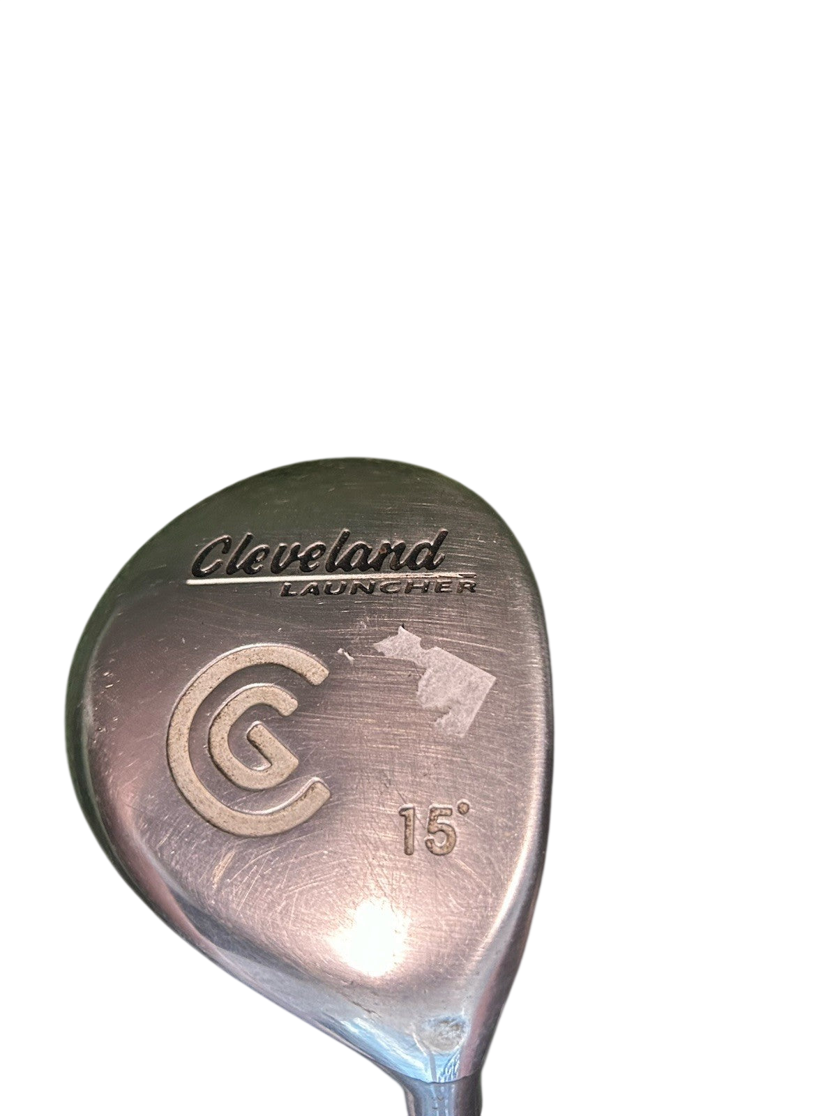 Used RH Mens Cleveland Launcher 15* 3 Wood Titanium Xtra Stiff Dynamic Gold