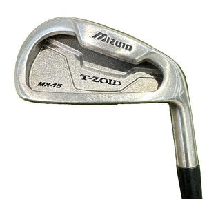 Mizuno MX-15 T-Zoid 4 Iron True Temper Dynamic Gold R300 Shaft Right Hand