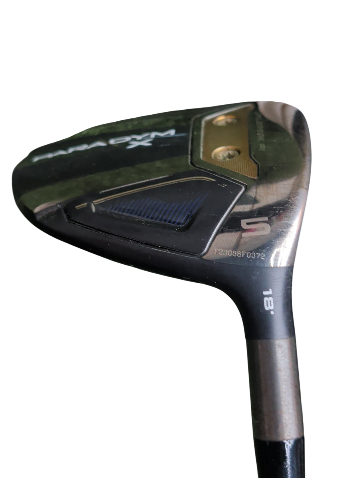 Callaway Paradym X 5 Wood 18°. 50g Regular Flex. Right Handed. With HC