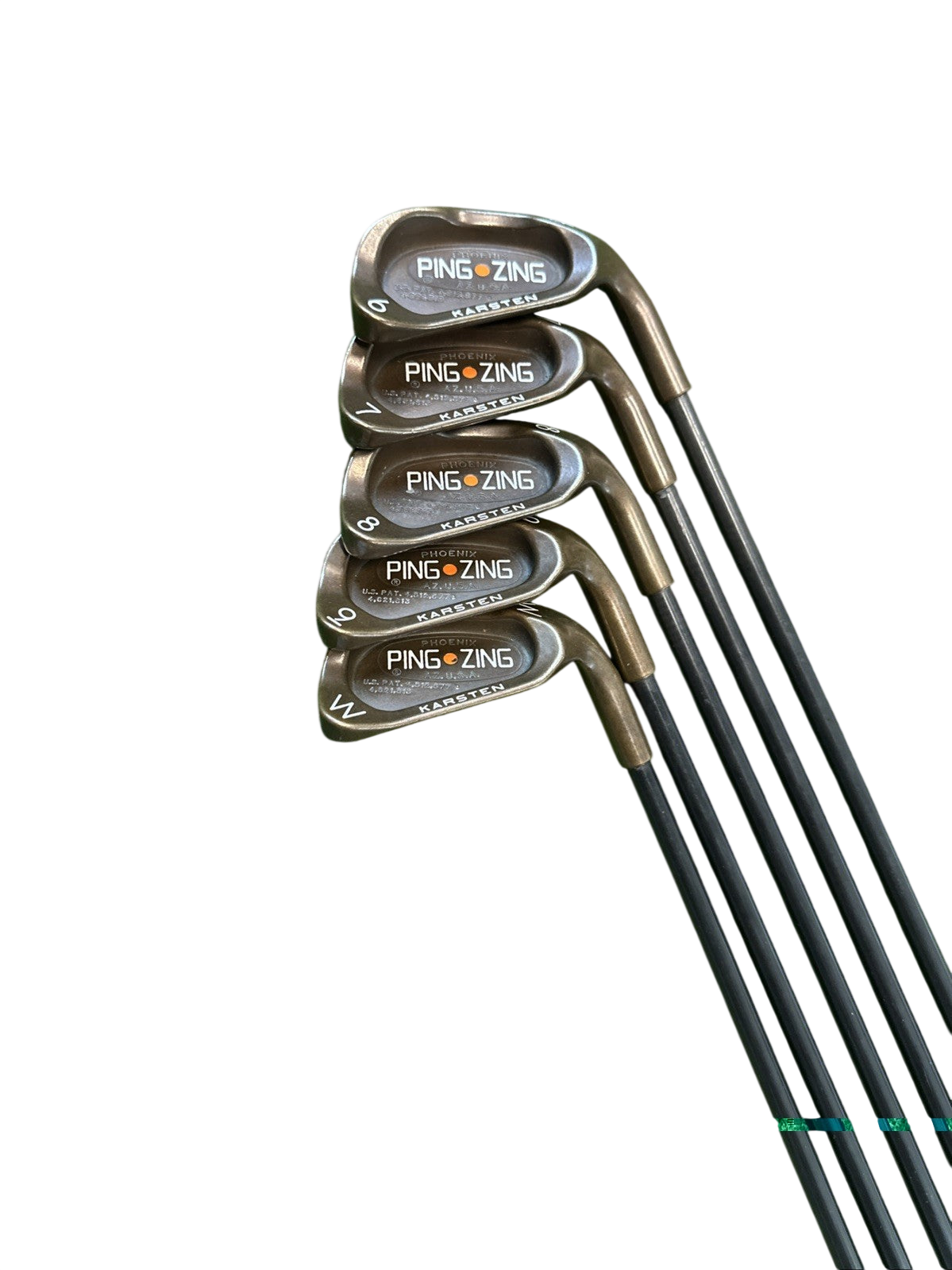 PING Zing Iron Set Beryllium Copper 6-W RH Orange Dot Regular Flex Graphite Becu