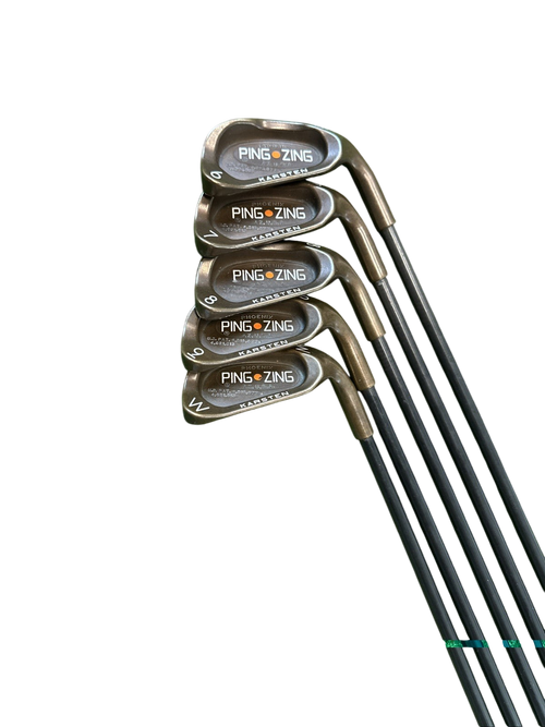 PING Zing Iron Set Beryllium Copper 6-W RH Orange Dot Regular Flex Graphite Becu