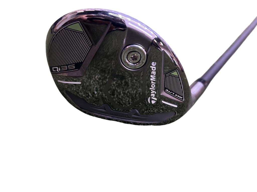 Taylormade Qi35 Max Lite Rescue 4 Hybrid With Vanquish 5 R2 Regular Flex Shaft L
