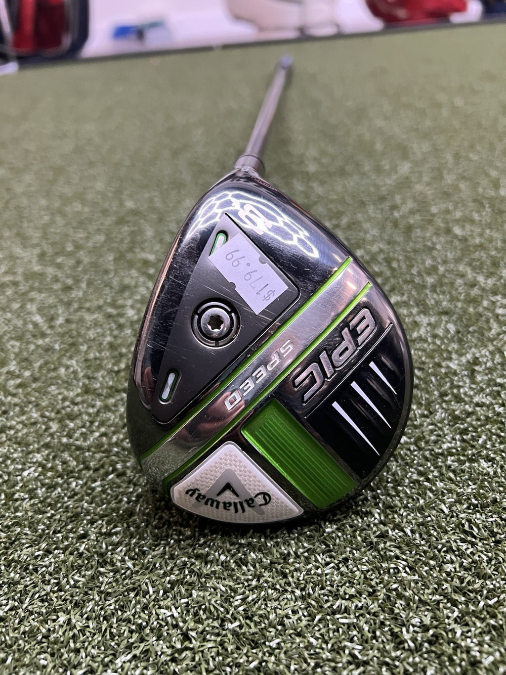 Callaway Epic Speed 3+ Wood 13.5 Degree With Hzrdus Smoke Green Regular Flex