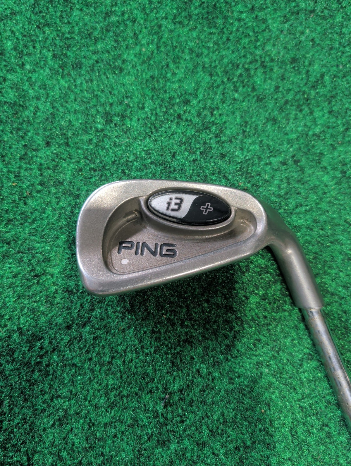 Ping i3 6-iron. White Dot