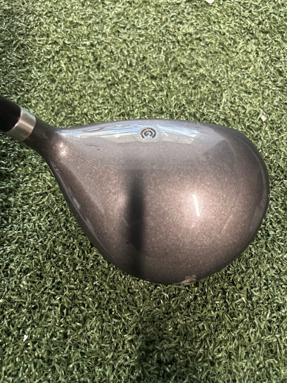 Used RH Mens Cleveland Launcher 15* 3 Wood Titanium Xtra Stiff Dynamic Gold