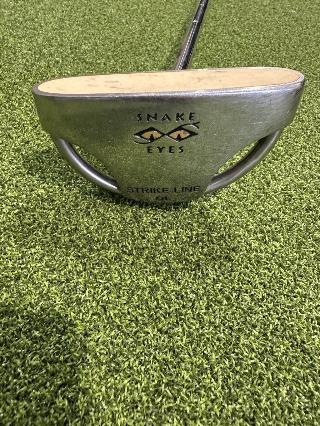 Snake Eyes Strike-Line OL 34” Right Hand Mallet Putter 