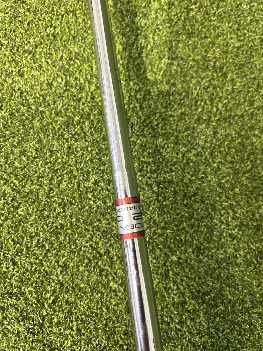Adams IDEA a12 OS Hybrid 7 Iron Stiff Flex Steel Shaft Right Handed 37.5"
