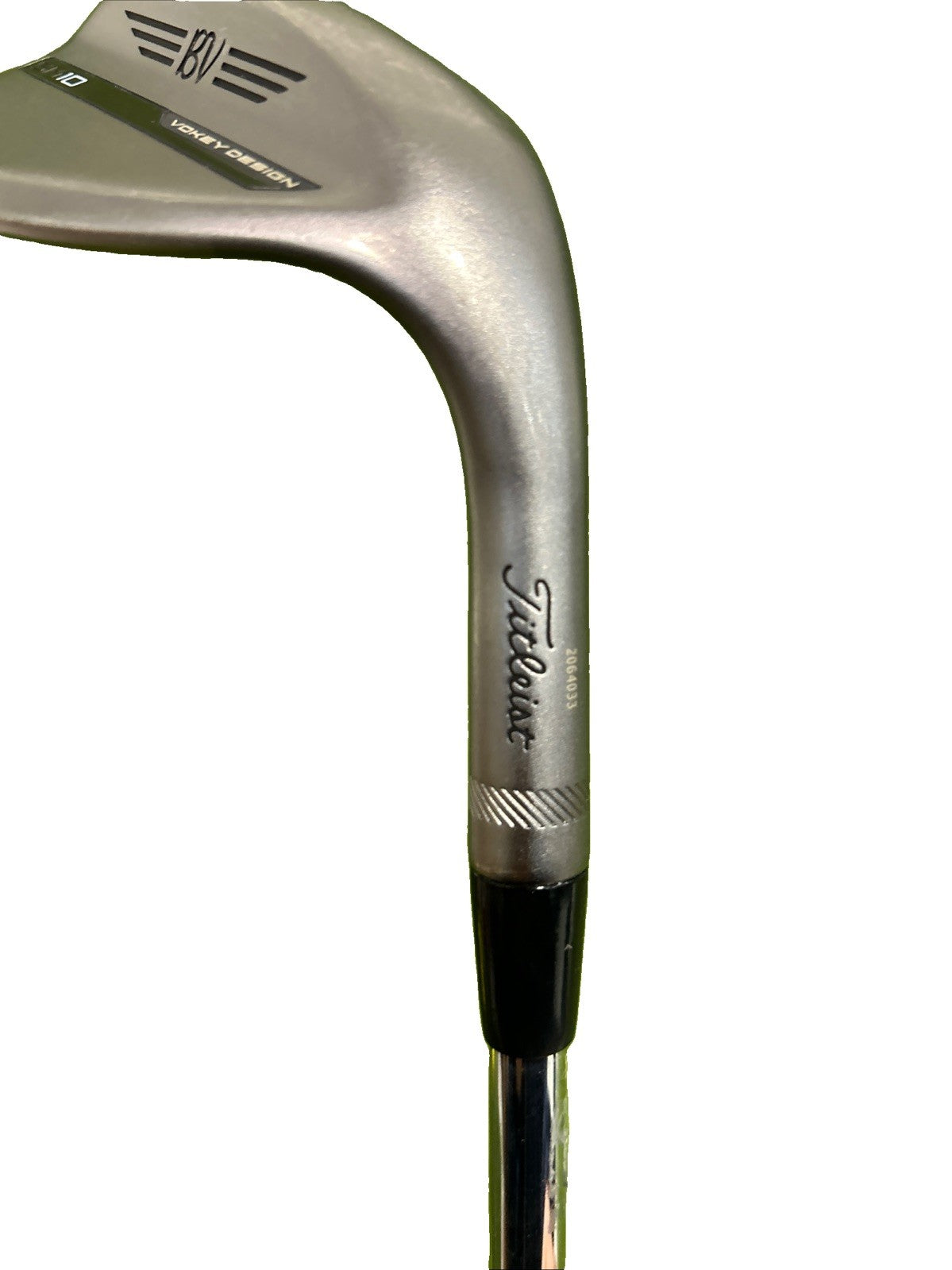 Titleist Vokey Sm10 62* Wedge Gunmetal Finish Vokey Sm10 Wedge Flex Right Hand