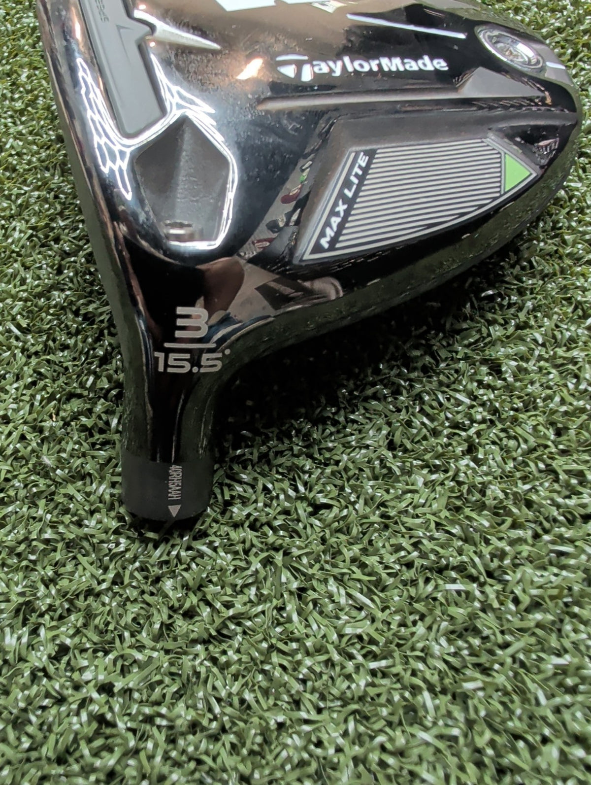 TaylorMade Qi35 Max Lite 3 Wood 15.5° Head Only. Left Handed