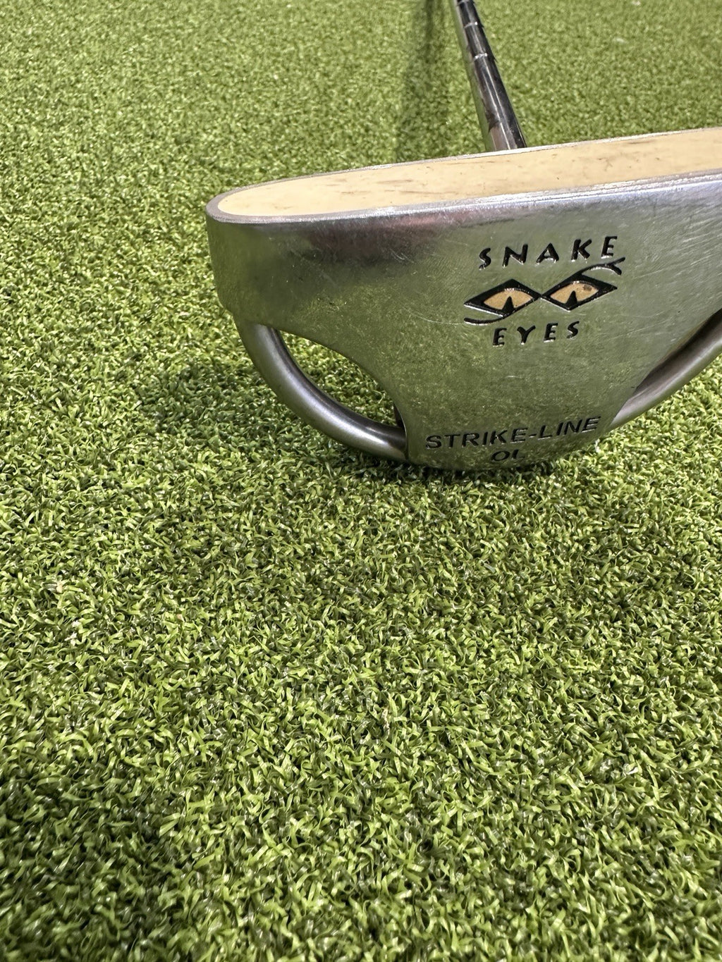 Snake Eyes Strike-Line OL 34” Right Hand Mallet Putter 