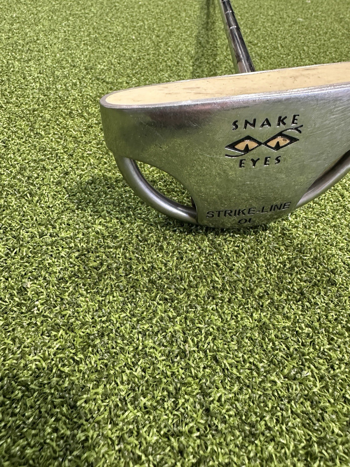 Snake Eyes Strike-Line OL 34” Right Hand Mallet Putter 
