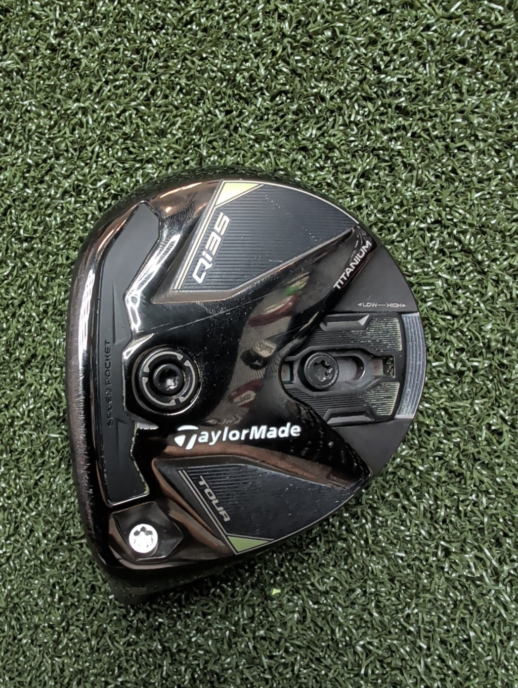 TaylorMade Qi35 Tour 3 Wood 15° Head Only. Left Handed