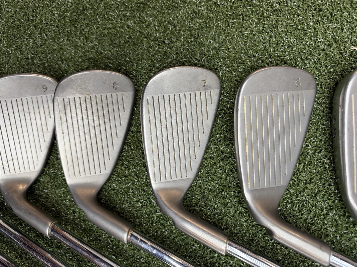 Ping G25 Green Dot Irons (4-G) With Stiff Shafts And MCC Grips