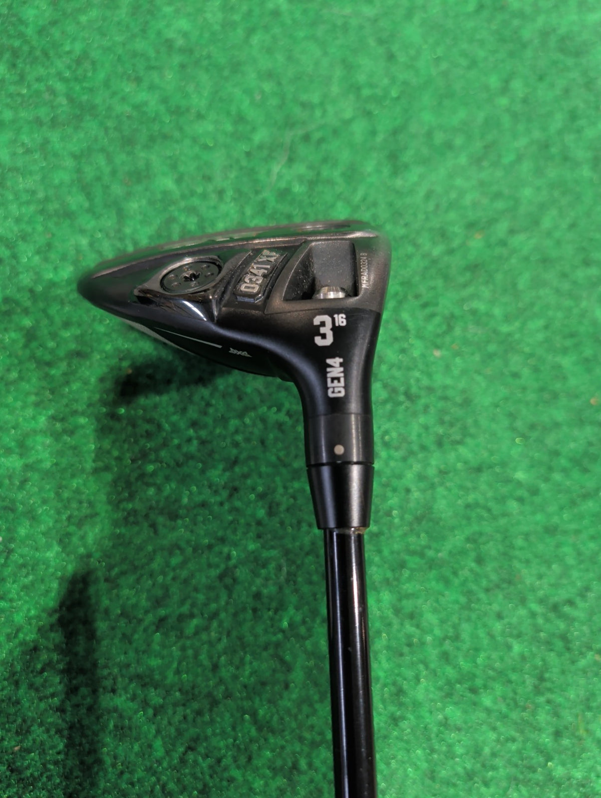 Gen 4 PXG 0341 XF 3 Wood 16°. 60g Stiff Flex. Right Handed