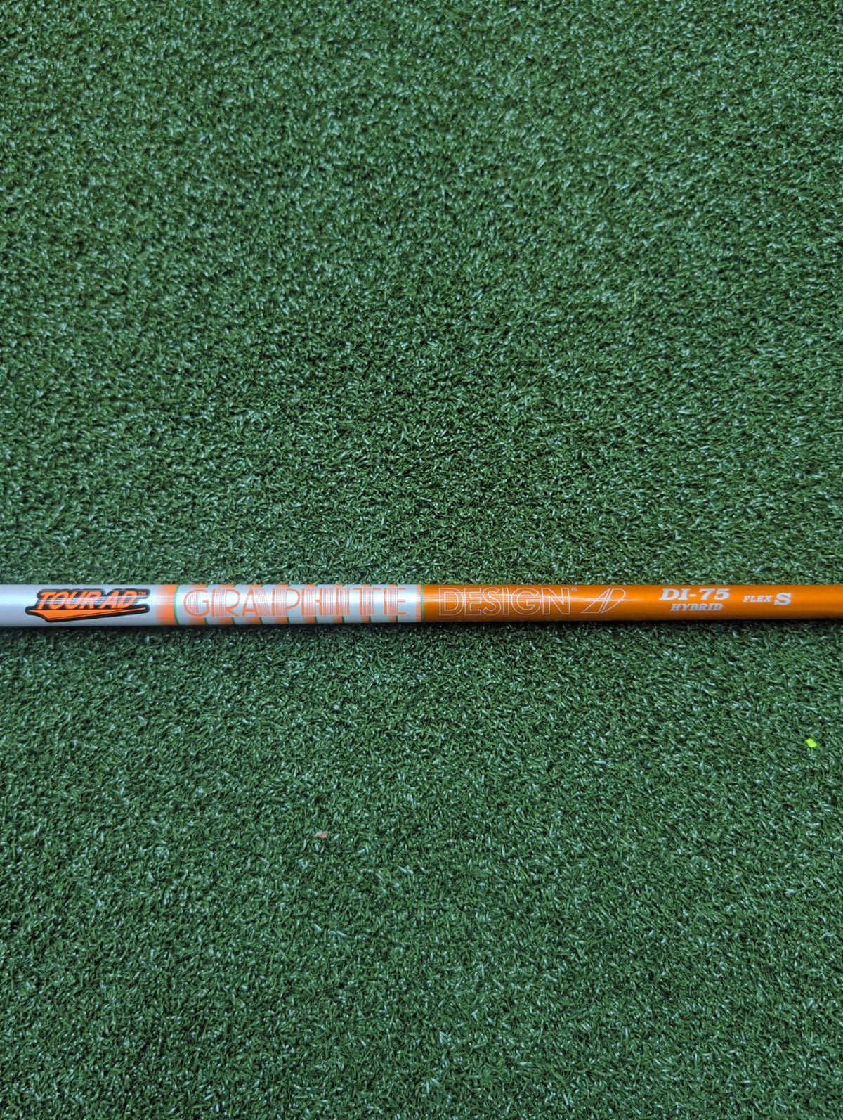 Graphite Design Tour AD DI-75 Stiff Flex Hybrid Shaft. TaylorMade Adapter