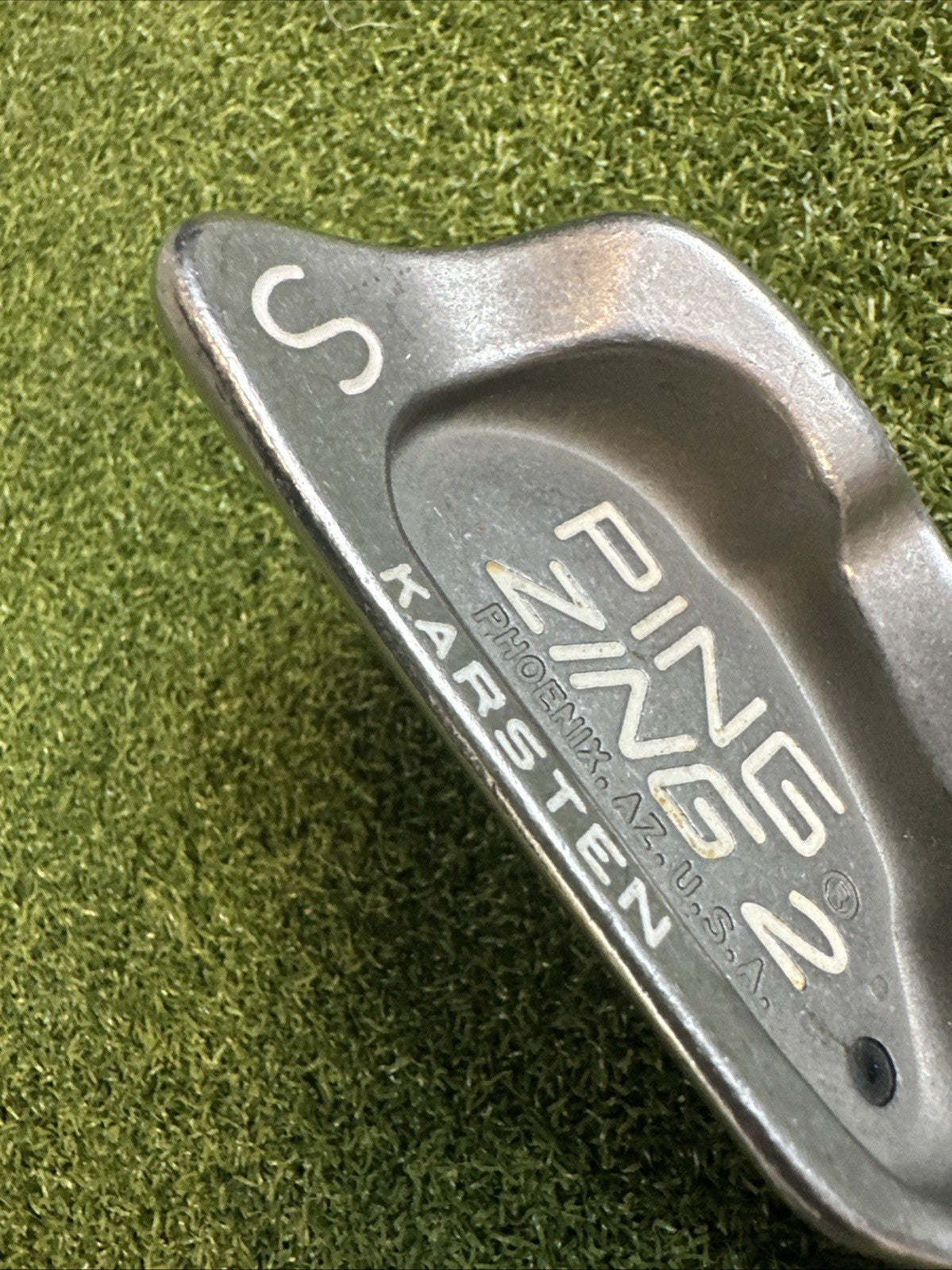 Ping Sing 2 Sand Wedge Right Hand Regular Flex Black Dot 
