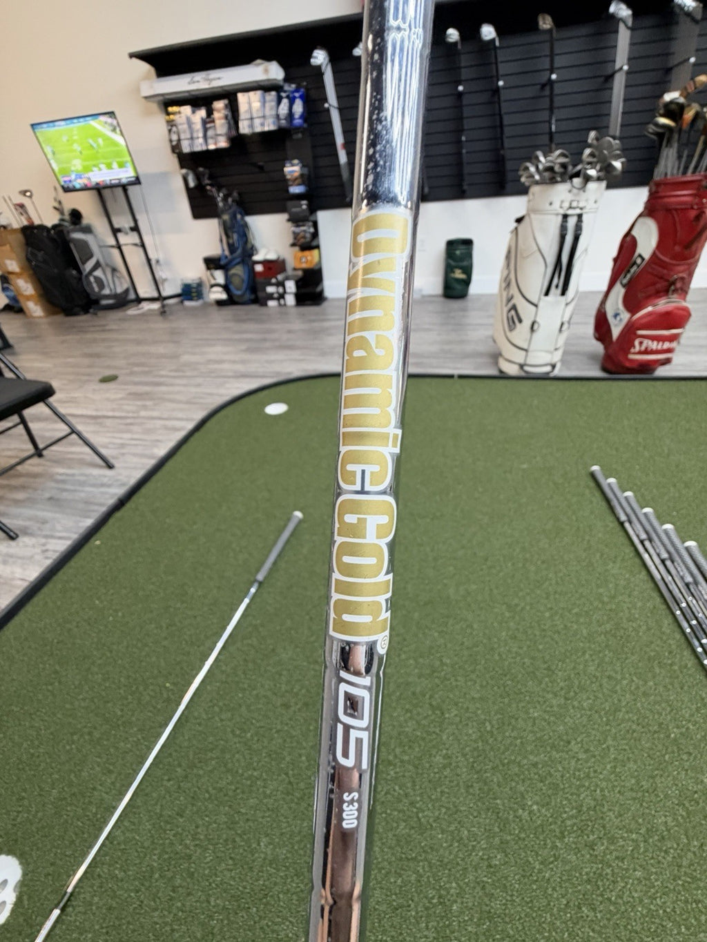 Mizuno Pro 243 4 Iron With Dynamic Gold 105 S300 Stiff Shaft 