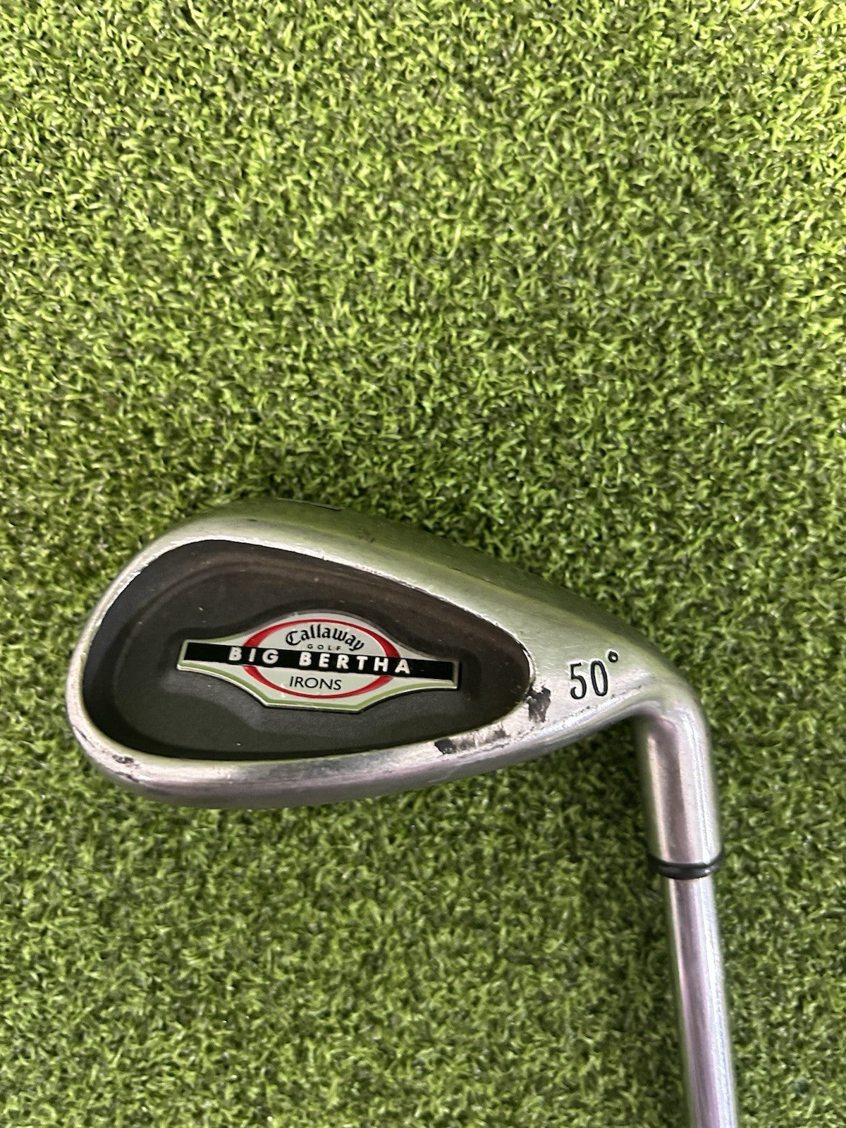 2002 CALLAWAY BIG BERTHA PITCHING WEDGE 50* UNIFLEX BB CONSTANT WT 35" GOOD