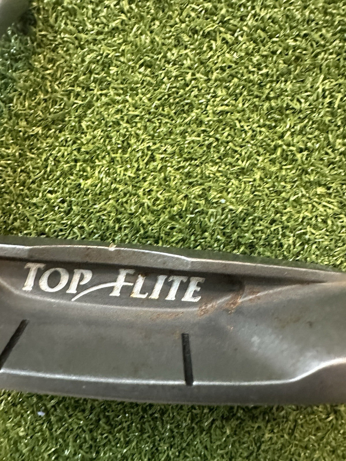 TOP FLITE TF-1 Putter Steel Shaft Face Balanced Milled Face  35"