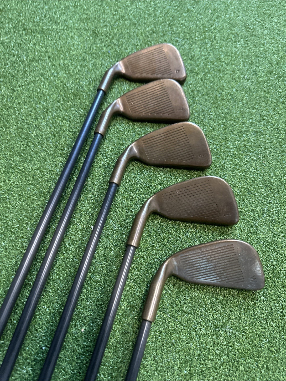 PING Zing Iron Set Beryllium Copper 6-W RH Orange Dot Regular Flex Graphite Becu