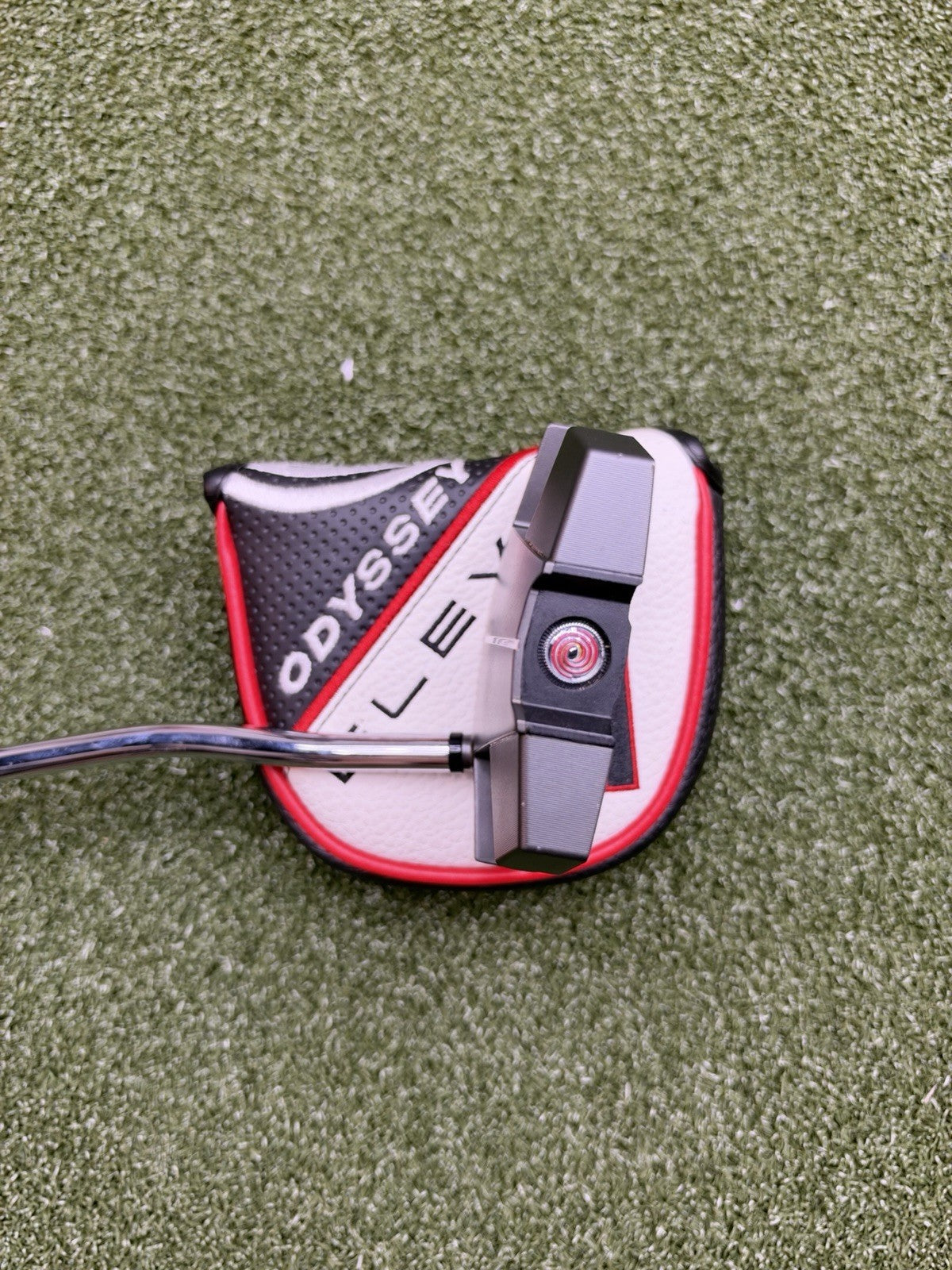 Odyssey Eleven Tour Lined Double Bend 35” Putter W HC
