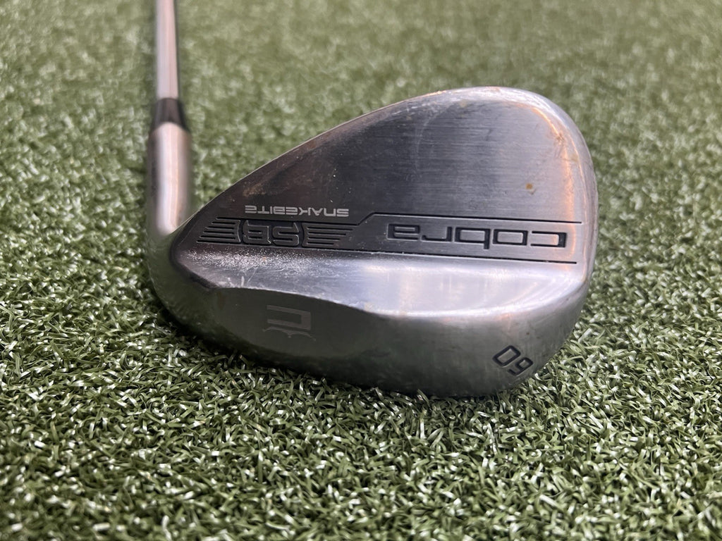 Cobra Snakebite 60 Degree 04 Wide low With KBS HI-Rev 125 Stiff Shaft 