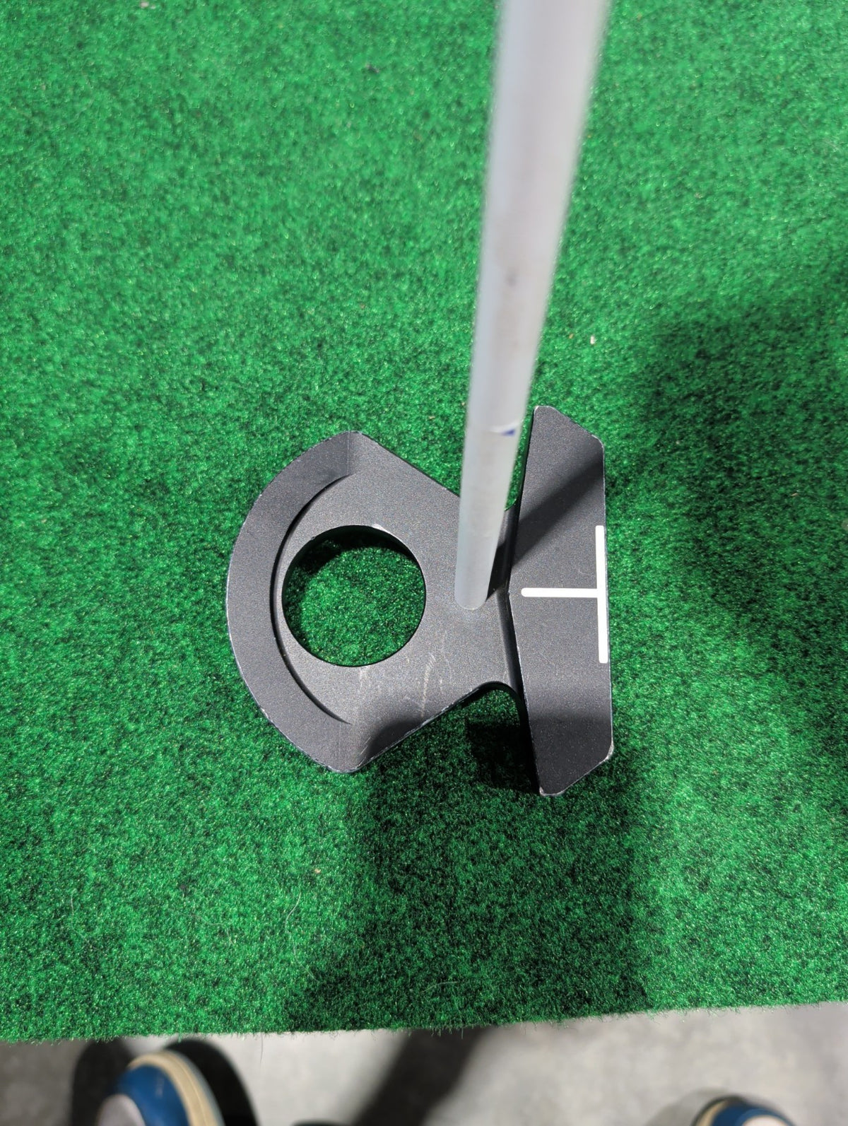 L.A.B. DF3 Broomstick Putter. Upgraded Accra Shaft. 46 Inches. Right Handed